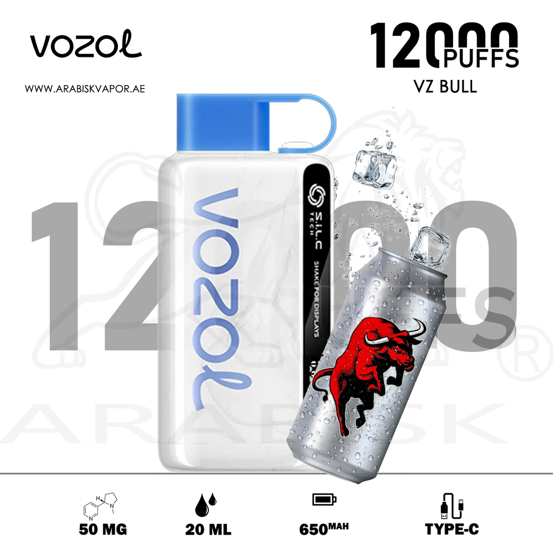 VOZOL STAR 12000 PUFFS - VZBULL Arabisk Vape VOZOL STAR 12000 PUFFS - VZBULL Arabisk Vape