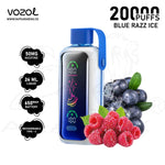 Load image into Gallery viewer, VOZOL STAR 20000 PUFFS 50MG - BLUE RAZZ ICE 
