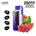 Load image into Gallery viewer, VOZOL STAR 20000 PUFFS 50MG - RASPBERRY WATERMELON 
