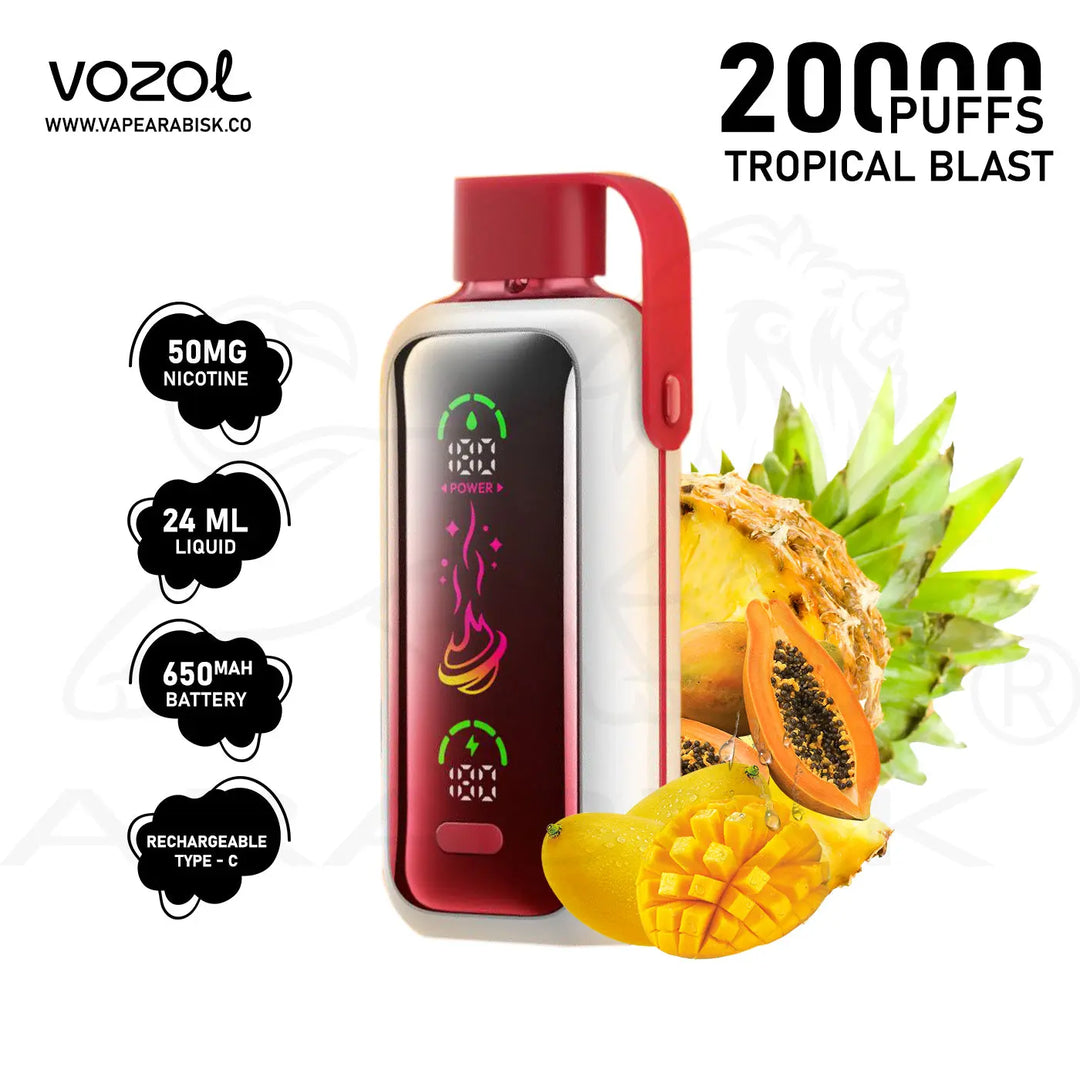 VOZOL STAR 20000 PUFFS 50MG - TROPICAL BLAST 