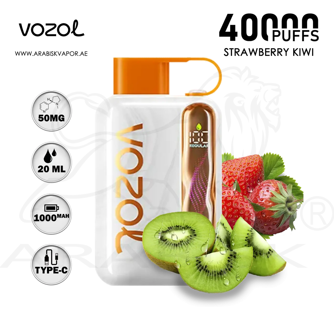 VOZOL STAR 40000 PUFFS 50MG - STRAWBERRY KIWI | DISPOSABLE DEVICES Arabisk Vape VOZOL STAR 40000 PUFFS 50MG - STRAWBERRY KIWI | DISPOSABLE DEVICES Arabisk Vape