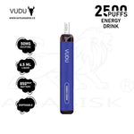 Load image into Gallery viewer, VUDU 2500 PUFFS 50MG - ENERGY DRINK VUDU
