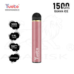 Load image into Gallery viewer, YUOTO 1500 PUFFS 50MG - GUAVA ICE Yuoto
