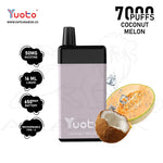 Load image into Gallery viewer, YUOTO BEYONDER 7000 PUFFS 50MG - COCONUT MELON 
