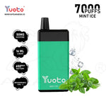 Load image into Gallery viewer, YUOTO BEYONDER 7000 PUFFS 50MG - MINT ICE 
