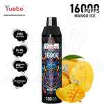 Load image into Gallery viewer, YUOTO KJV DEVIL 16000 PUFFS 2MG - MANGO ICE 
