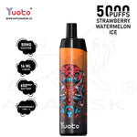 Load image into Gallery viewer, YUOTO THANOS 5000 PUFFS 50MG - STRAWBERRY WATERMELON ICE YUOTO
