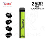 Load image into Gallery viewer, YUOTO XXL 2500 PUFFS 50MG - ALOE BLACKCURRANT Yuoto
