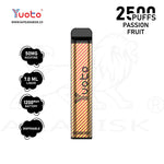 Load image into Gallery viewer, YUOTO XXL 2500 PUFFS 50MG - PASSIONFRUIT Yuoto
