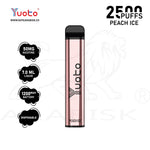 Load image into Gallery viewer, YUOTO XXL 2500 PUFFS 50MG - PEACH ICE Yuoto
