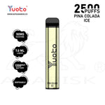 Load image into Gallery viewer, YUOTO XXL 2500 PUFFS 50MG - PINA COLADA ICE Yuoto
