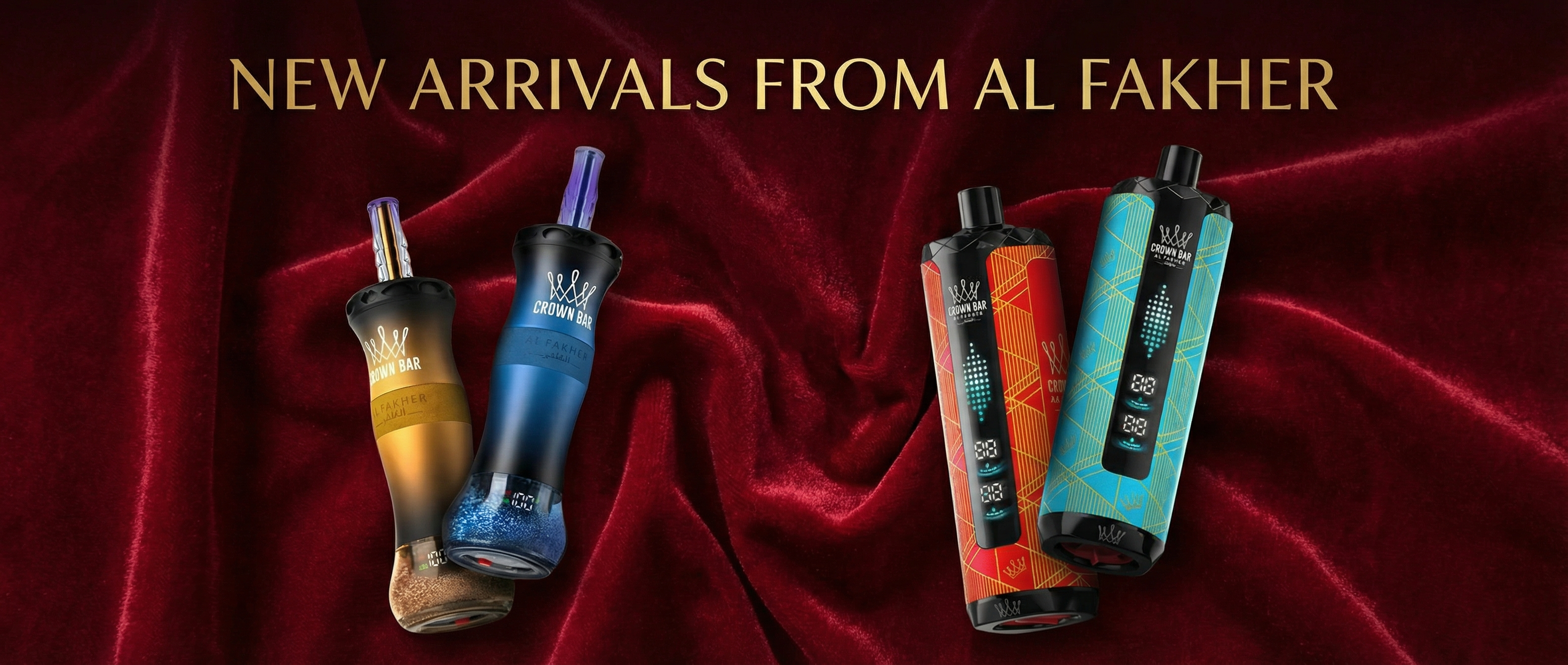 ارابيسك للشيشة الالكتروني Arabisk Vape : Premium Vape From Abu Dhabi
