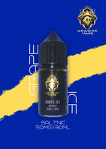 Load image into Gallery viewer, ARABISK Salts - Grape Ice 50mg 30ml Arabisk Vape
