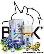 Load image into Gallery viewer, BLVK Salt Plus - Grape Ice 50mg 30ml BLVK
