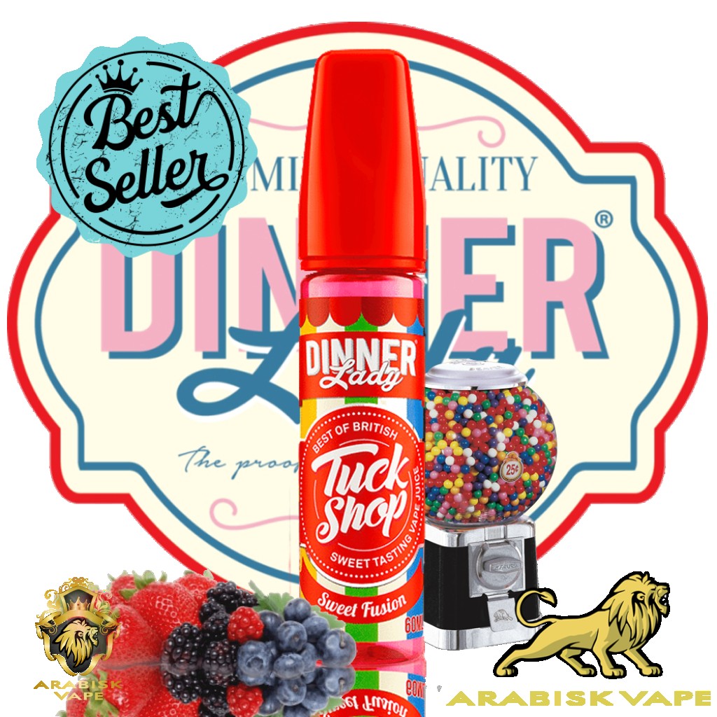 Dinner Lady Sweet Series - Fusion 60ml 3mg Dinner Lady