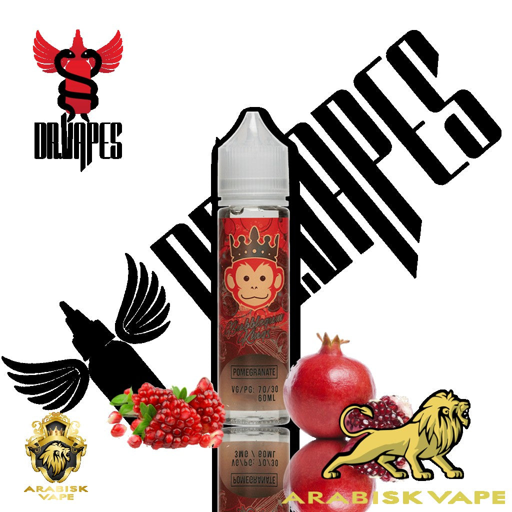 Dr. Vapes Bubblegum Kings -  Pomegranate 60ml 3mg Dr. Vapes