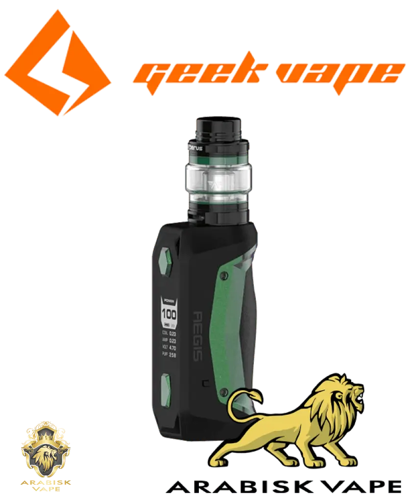 Geek Vape  - AEGIS Solo Kit Green Blue 100W Geek Vape