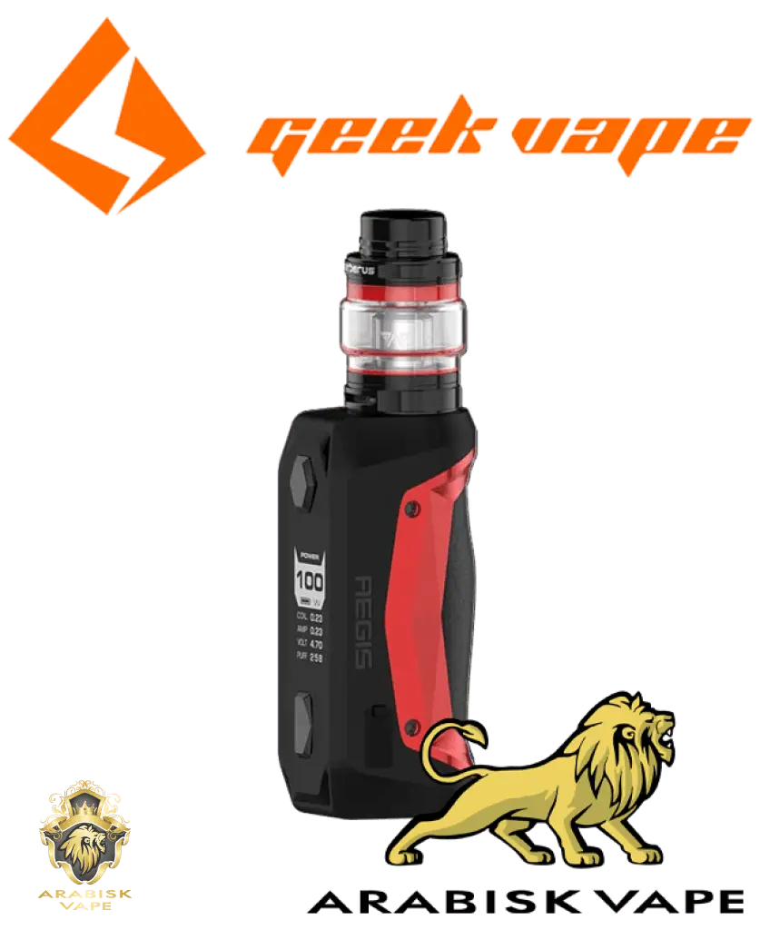 Geek Vape - AEGIS Solo Kit Red 100W Geek Vape