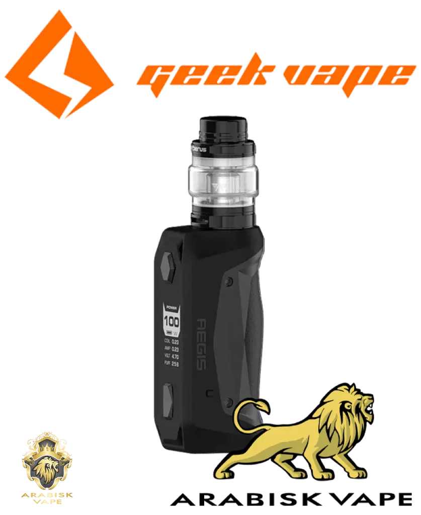 Geek Vape - AEGIS Solo Kit Stealth Black 100W Geek Vape