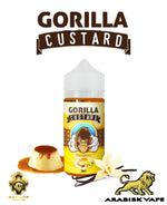 Load image into Gallery viewer, Gorilla - Original Custard 3mg 100ml E&amp;B
