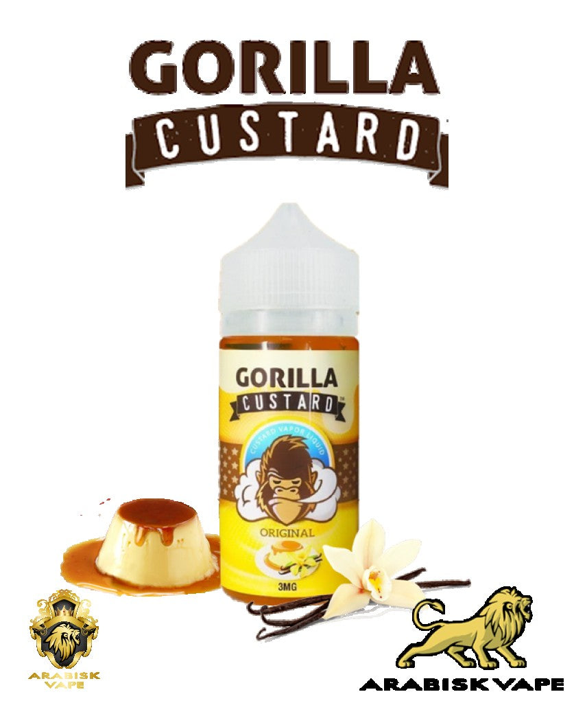 Gorilla - Original Custard 3mg 100ml E&B