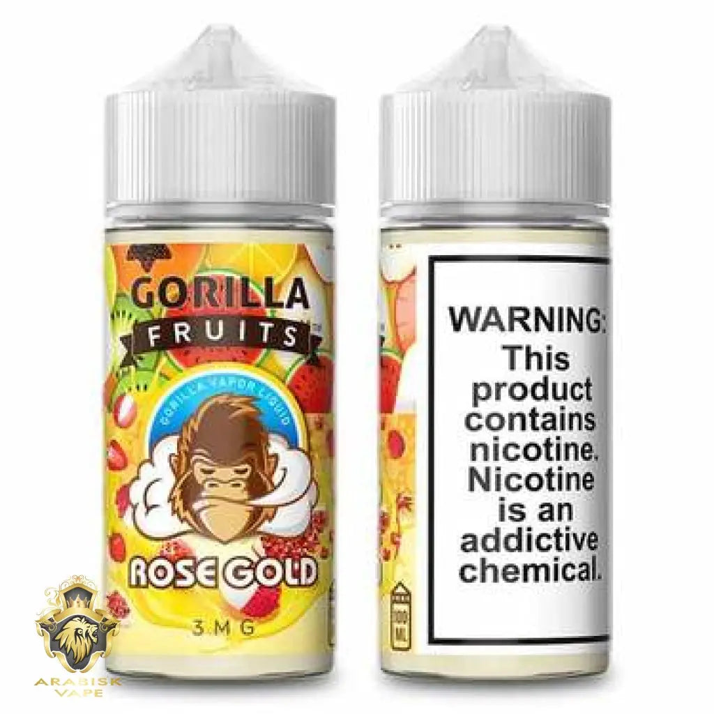 Gorilla - Rose Gold 3mg 100ml E&B