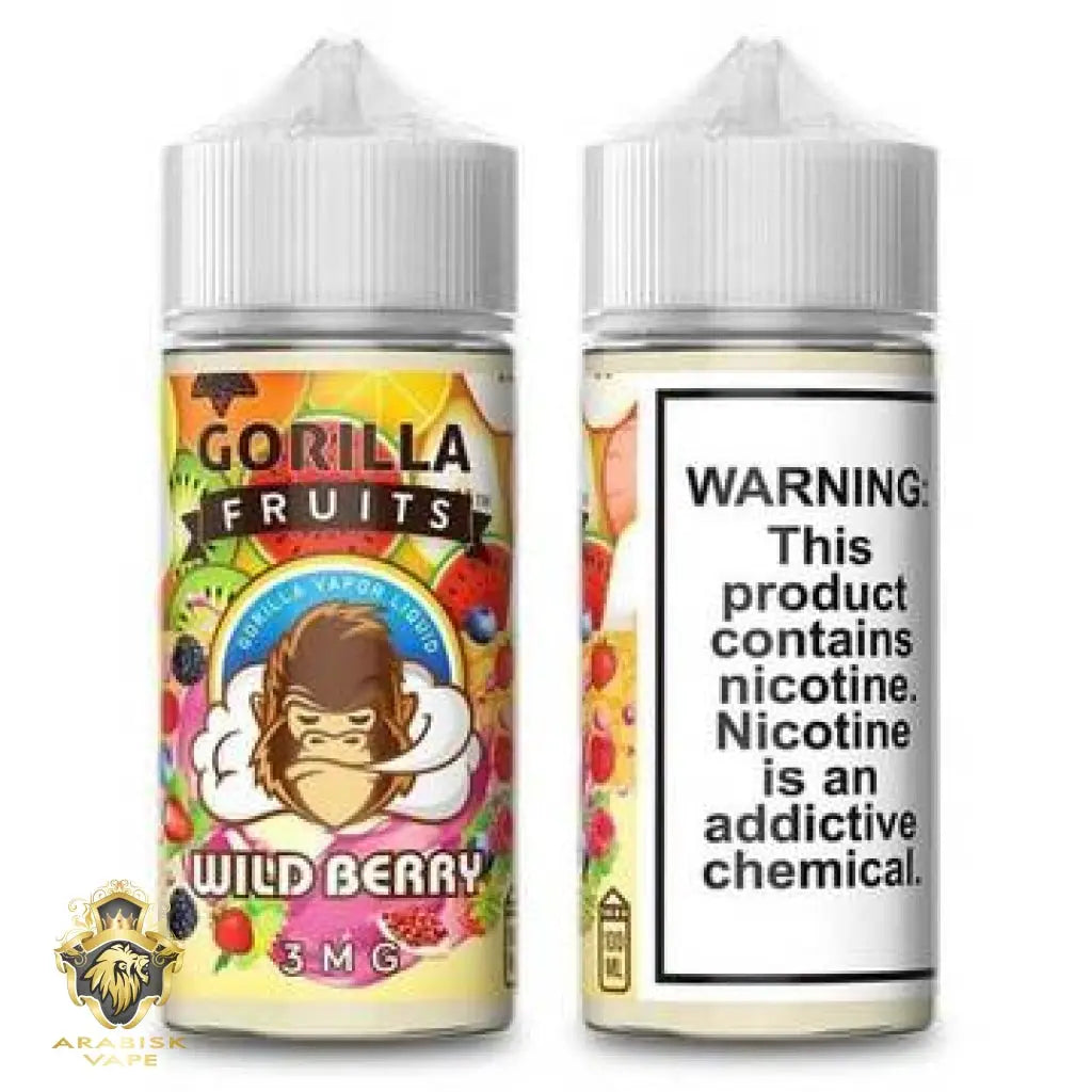 Gorilla - Wild Berry 3mg 100ml E&B