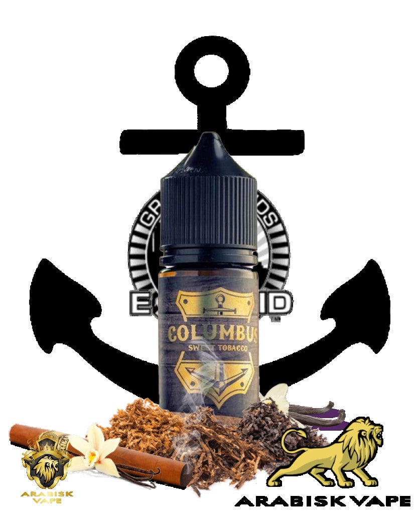 Grand E-Liquid Salt Series - Columbus Sweet Tobacco 30mg 30ml Grand E-Liquids