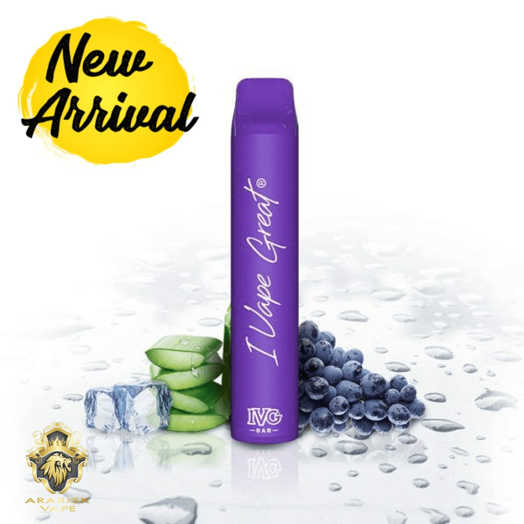 IVG Bar Plus - Aloe Grape 20mg 800 puffs IVG