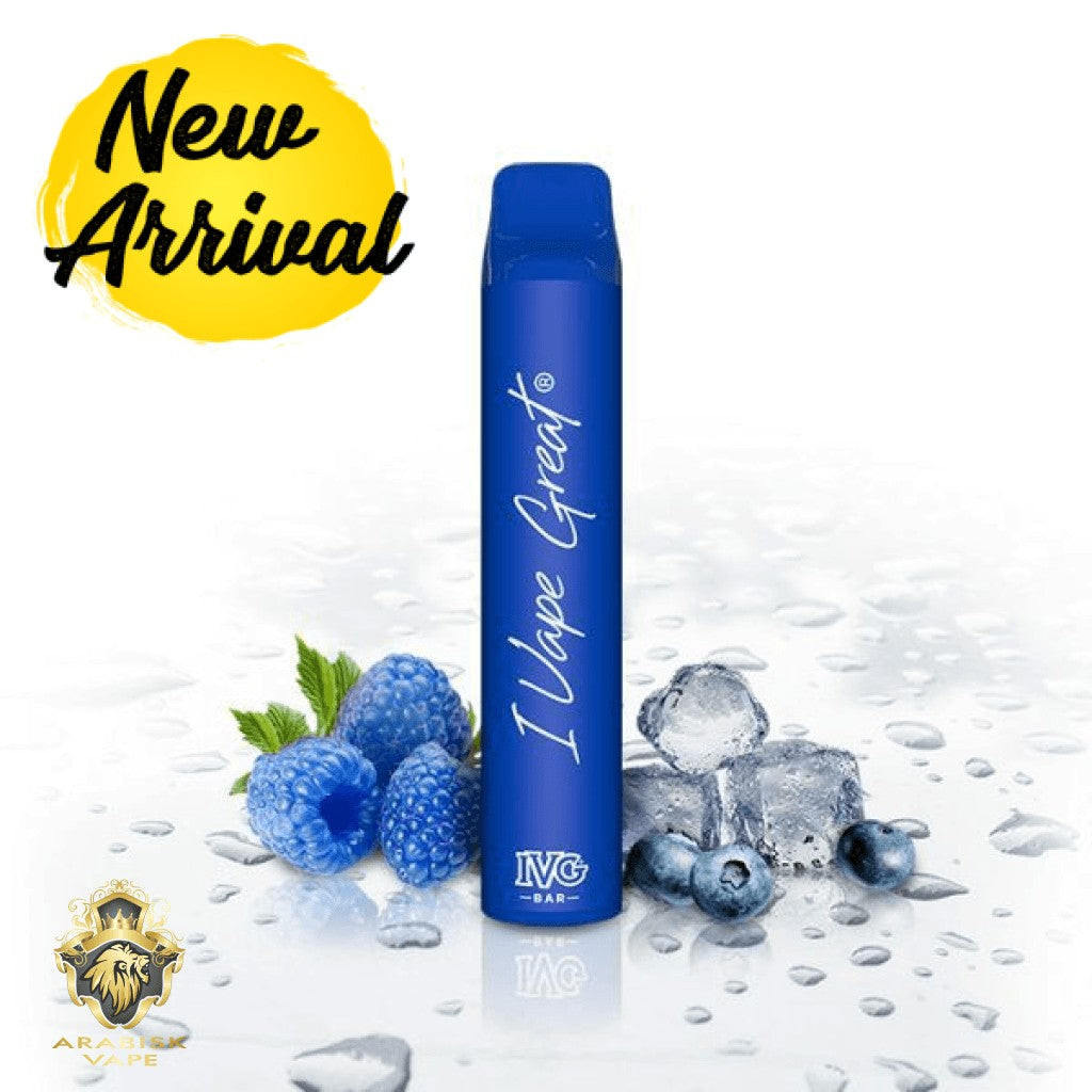 IVG Bar Plus - Blue Raspberry Ice 20mg 800 puffs IVG