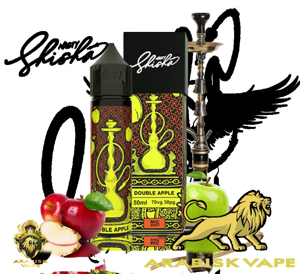 Nasty Shisha Series - Double Apple 60ml 3mg Nasty Juice