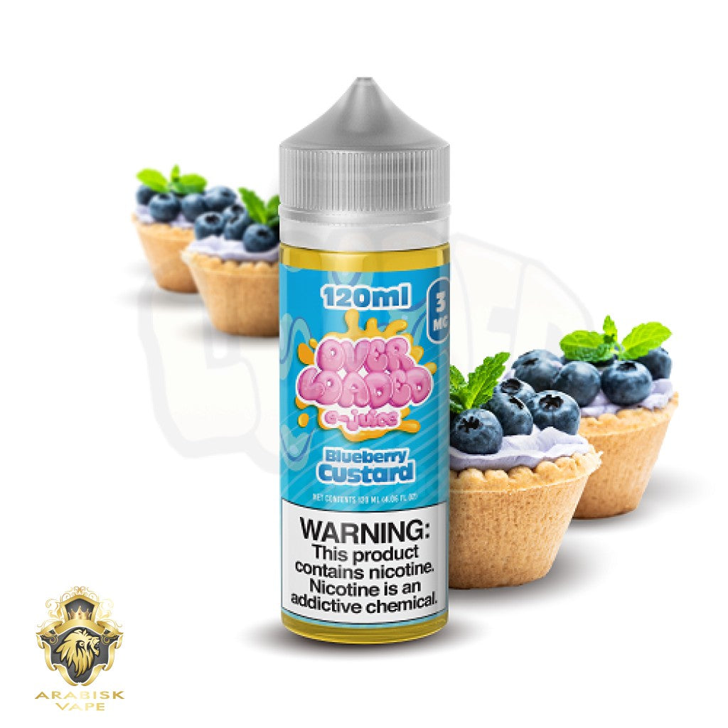 Overloaded - Blueberry Custard 120ml 0mg Loaded E-Juice