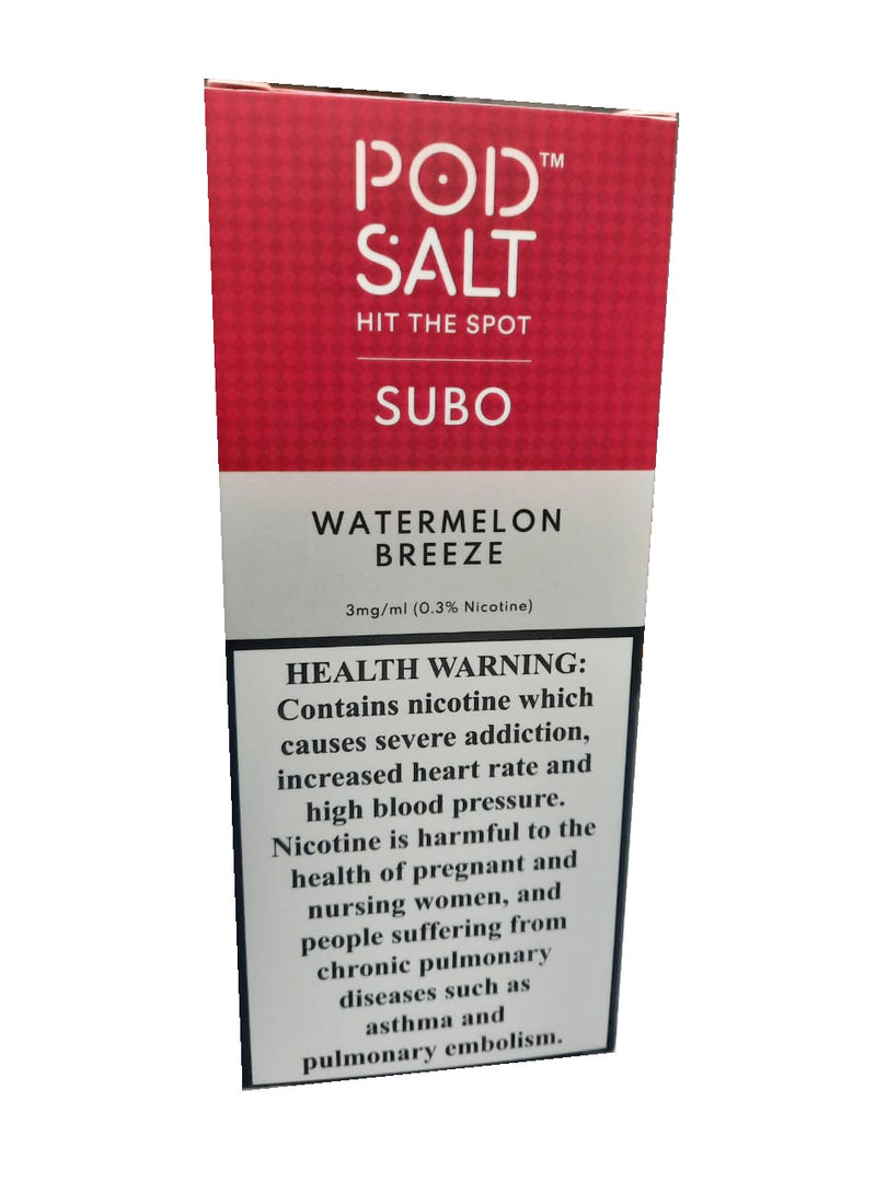 POD SALT WATERMELON BREEZE - 3mg/ml (0.3% Nicotine) Arabisk Vape