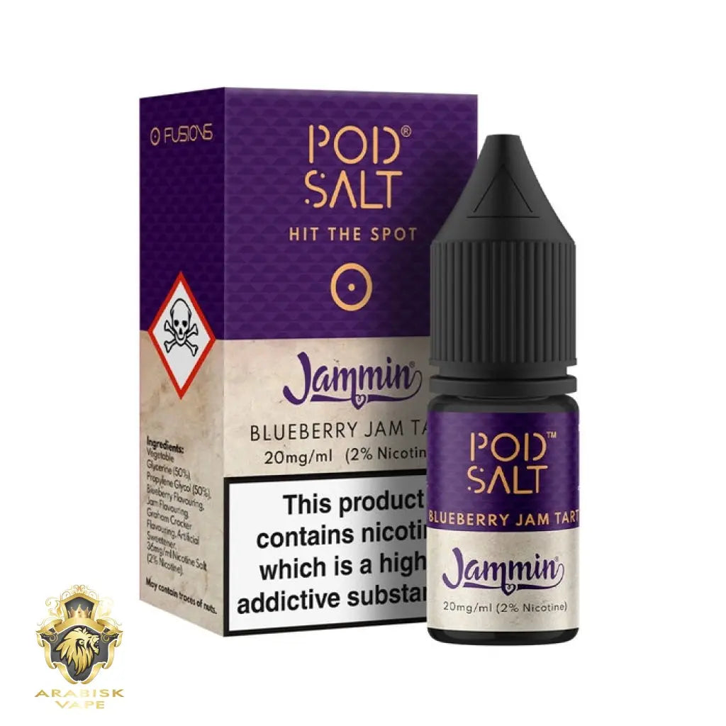 PodSalt - Blueberry Jam Tart 30ml 20mg Pod Salt