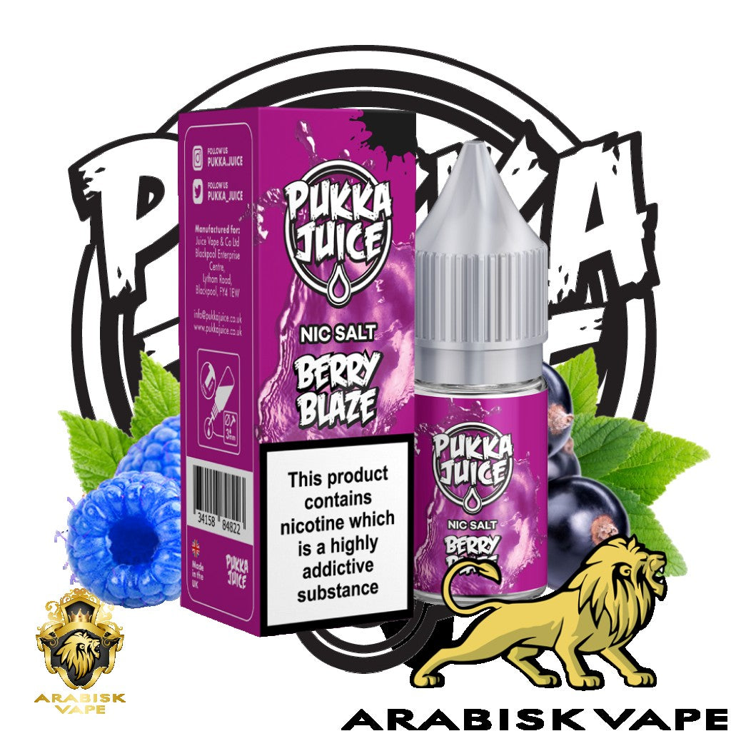 Pukka Salts - Berry Blaze 30ml 50mg Pukka Juice