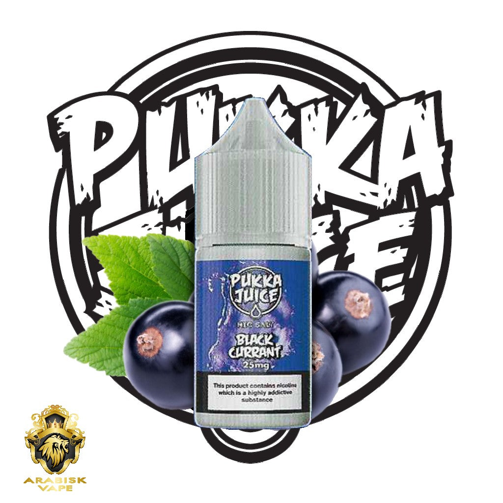 Pukka Salts - Black Currant 30ml 25mg Pukka Juice