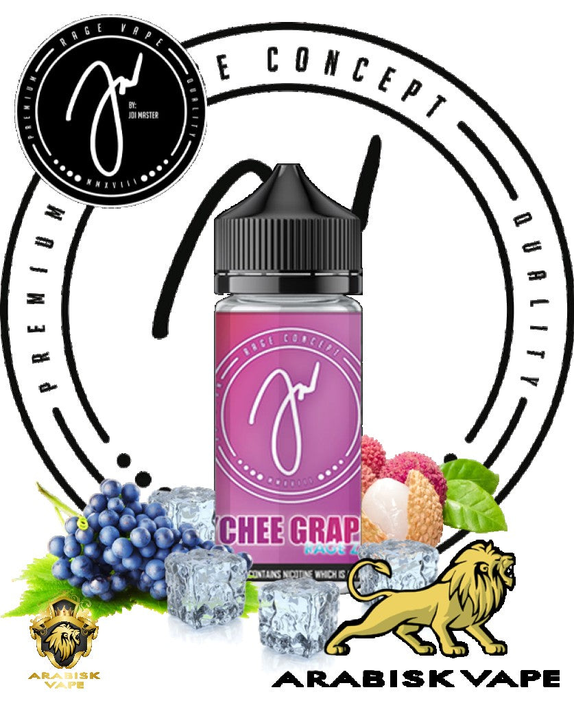 Rage Concept - Lychee Grape 100ml 3mg Rage Concept