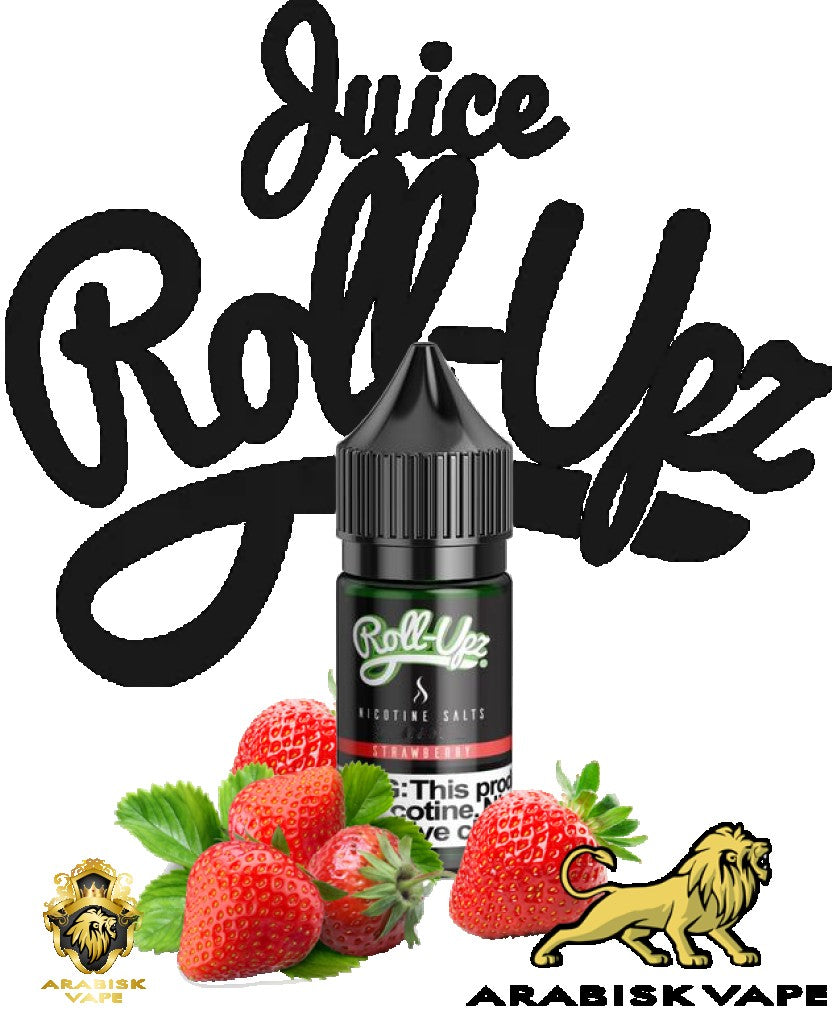 Roll-Upz Salt Series - Strawberry 25mg 30ml Juice Roll-Upz