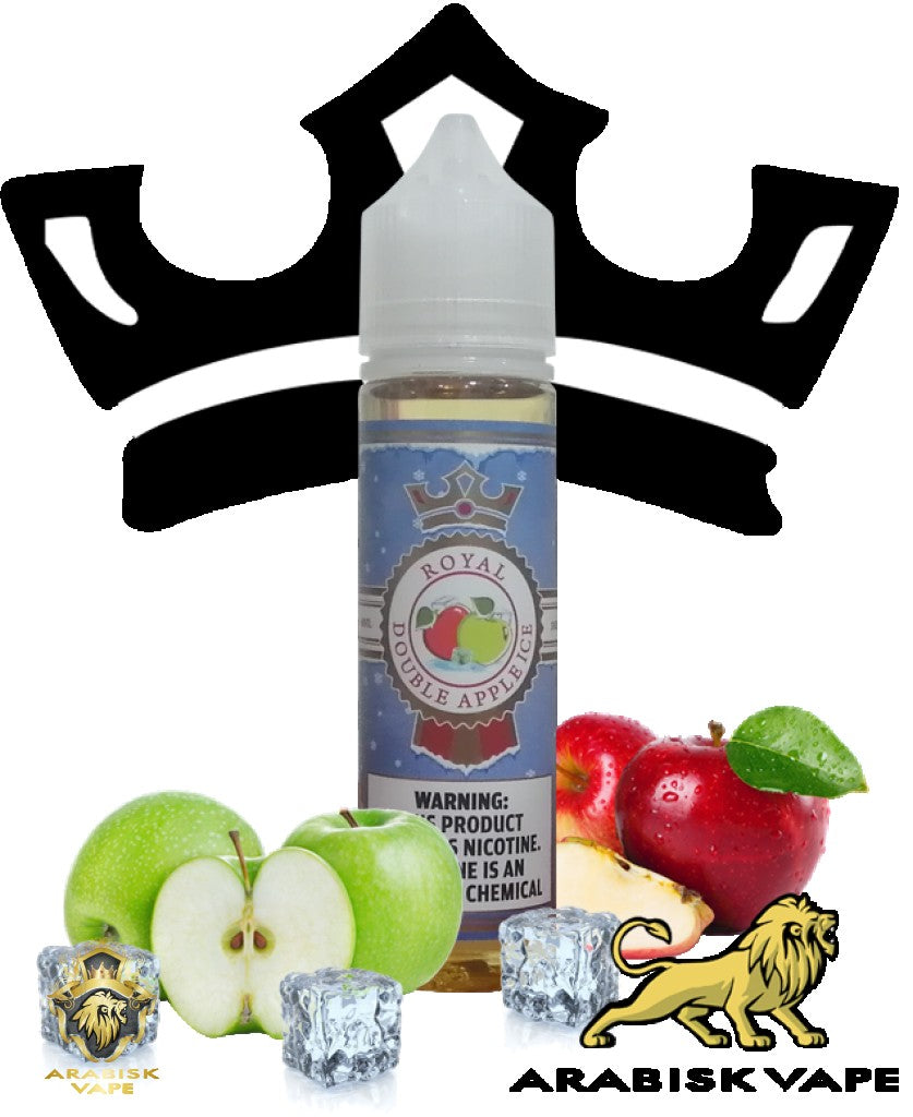 Royal - Double Apple Ice 3mg 60ml Royal E-Liquids