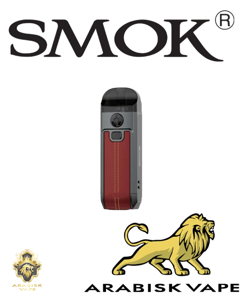 SMOK - Nord 4 Leather Series Red 80w SMOK