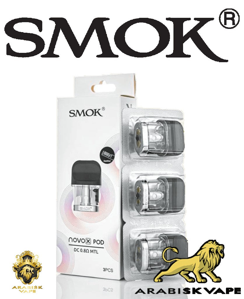 SMOK - Novo X DC MTL 0.8ohm Pod SMOK