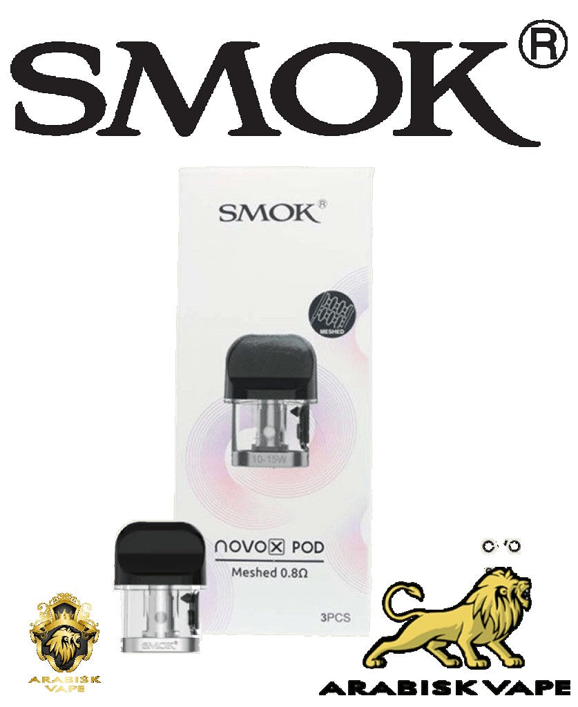 SMOK - Novo X Pod Mesh 0.8ohm Pod SMOK