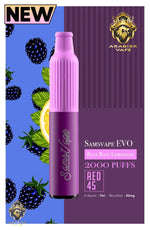 Load image into Gallery viewer, Samsvape EVO - Blue Raz Lemonade 50mg 2000 Puffs XTRA
