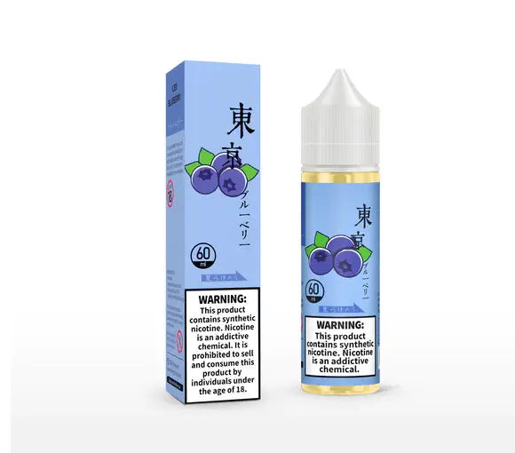 TOKYO E Juice - Iced Blueberry 3mg 60ml Tokyo E-Juice