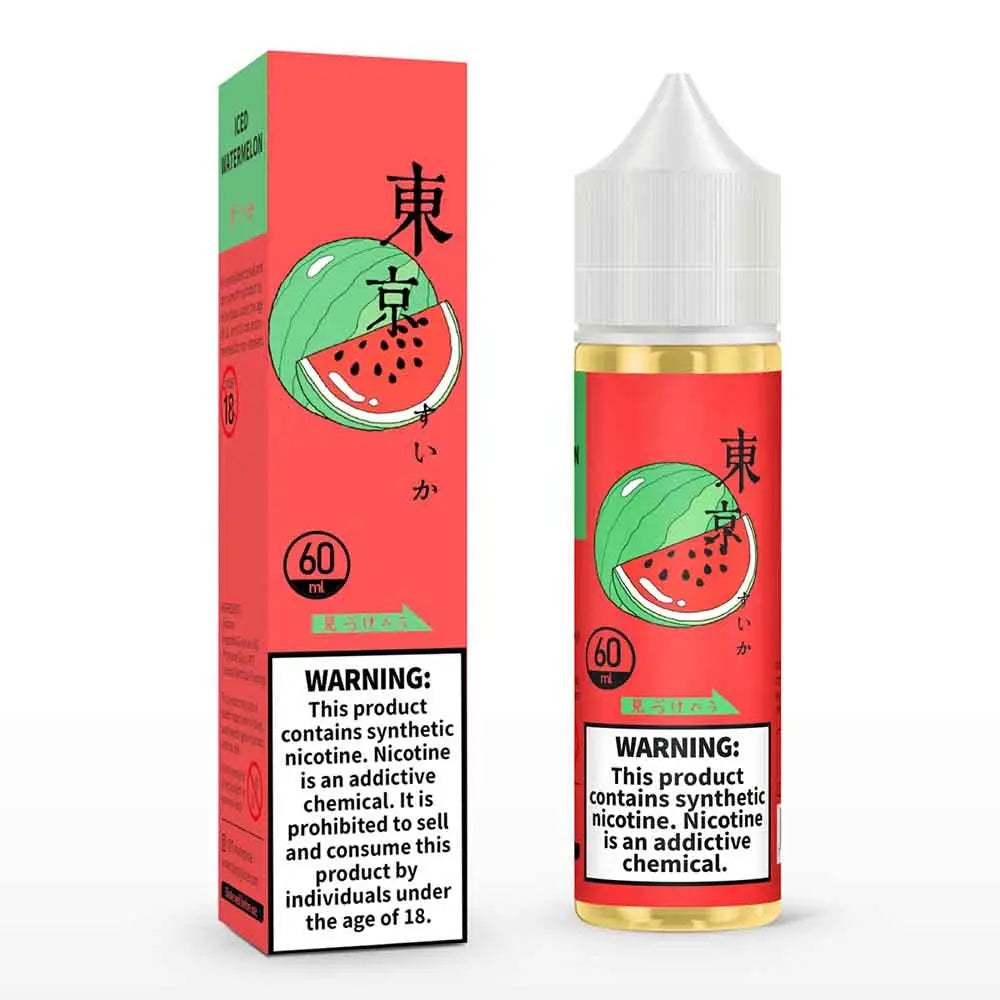 TOKYO E Juice - Iced watermelon 3mg 60ml Tokyo E-Juice