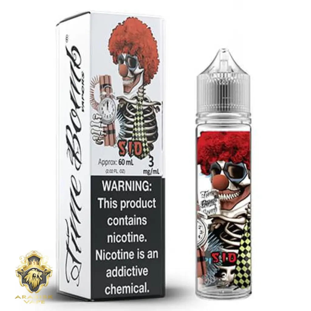 Time Bomb Vapors - Sid 3mg 60ml Time Bomb Vapors