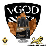 Load image into Gallery viewer, VGOD - STIG Dry Tobacco Disposable Device 270 Puffs 60mg VGOD
