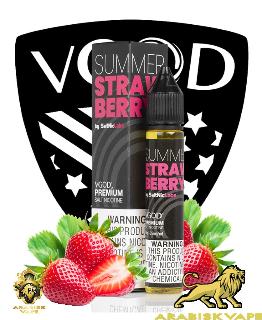 VGOD Salt - Summer Strawberry 25mg 30ml VGOD