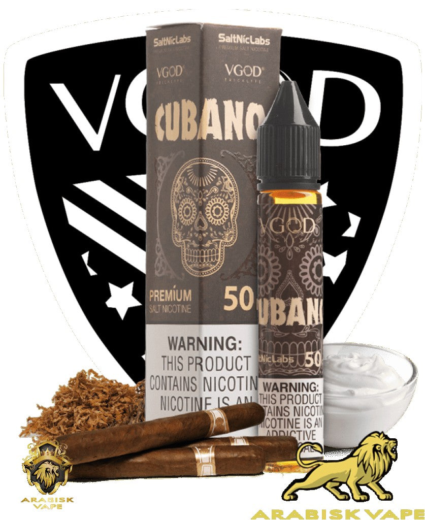 VGOD Salt Series - Cubano 50mg 30ml VGOD