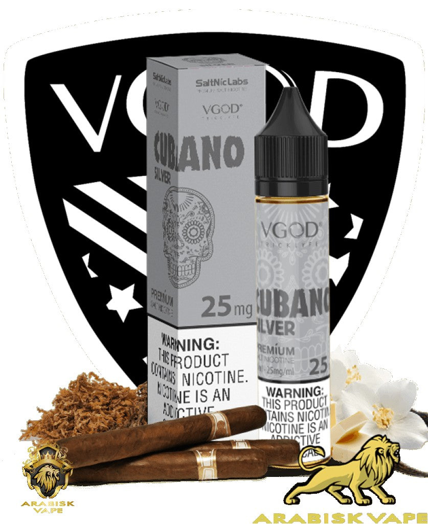 VGOD Salt Series - Cubano Silver 25mg 30ml VGOD